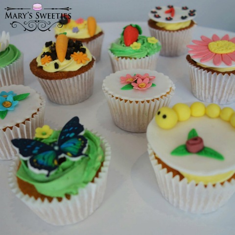 Cupcakes thème nature 