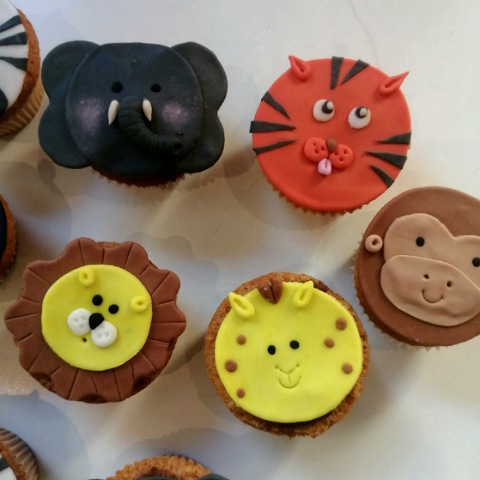 Cupcakes thème nature 