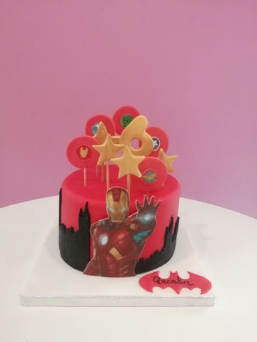 Gâteau super héros 