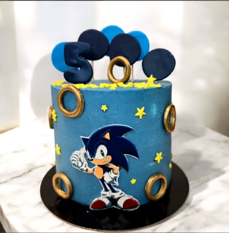Gateau sonic 