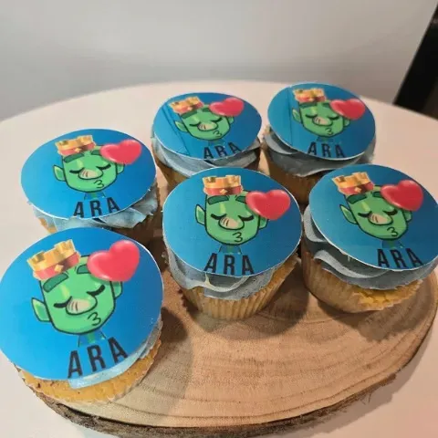 Cupcakes thème Clash Royal